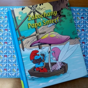 Książka „Zakochany Papa Smerf".
